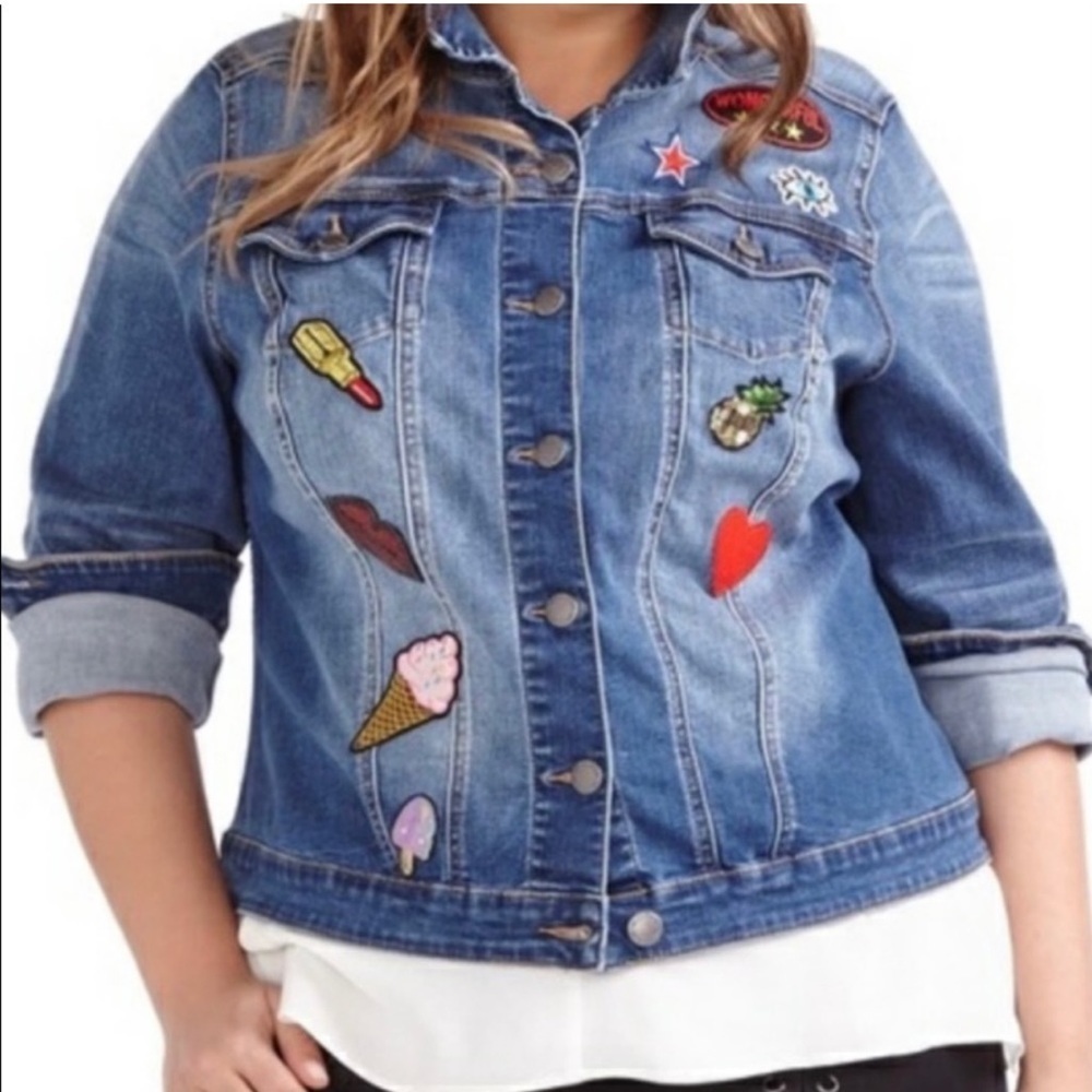 Love & Legend patches jean Jacket